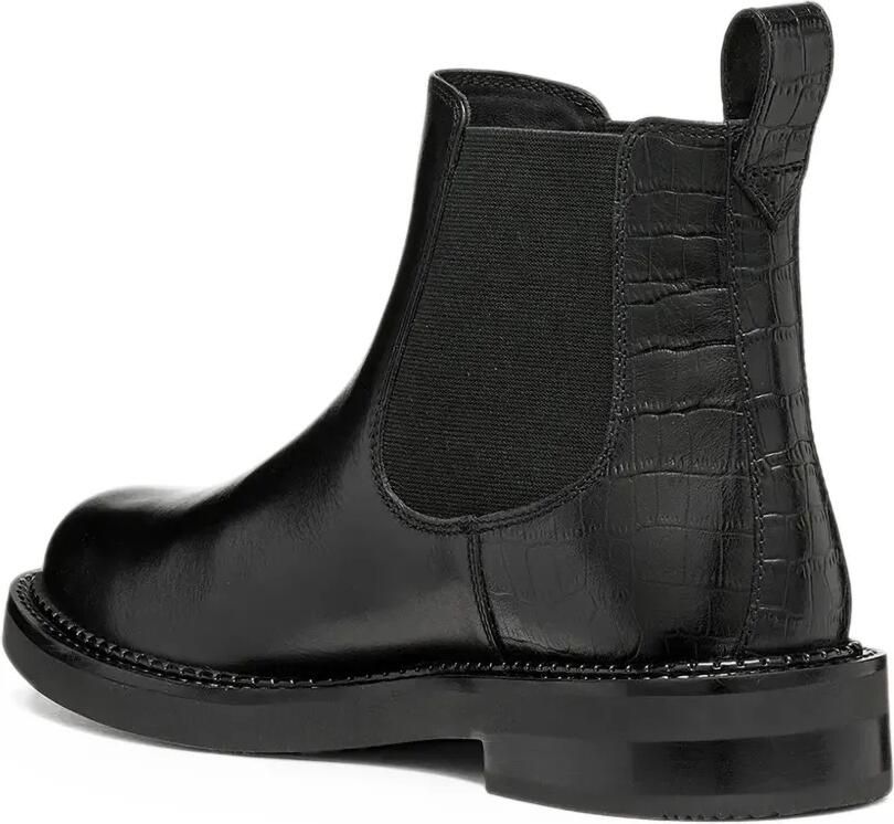 Geox Serilda leather ankle boots Zwart - Foto 2