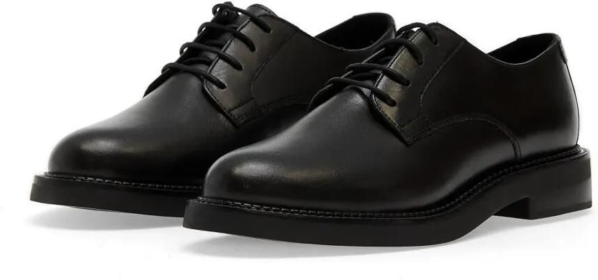 Geox Serilda leren sneakers Zwart