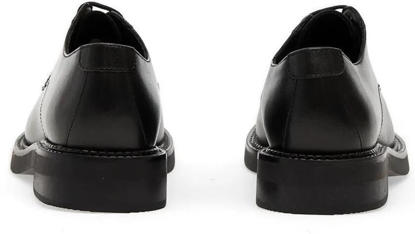 Geox Serilda leren sneakers Zwart - Foto 2