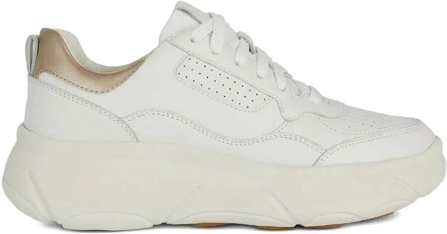 Geox Sneakers met chunky zool Wit