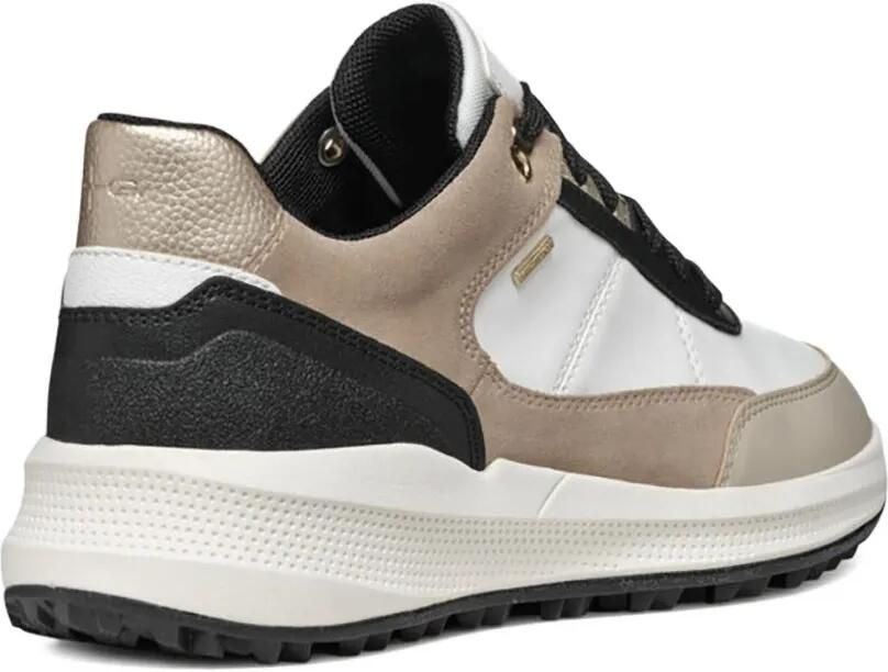 Geox Sneakers met leren vlakken Wit - Foto 2