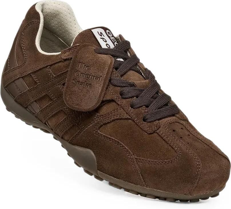 Geox Sneakers met suède vlakken Bruin - Foto 2