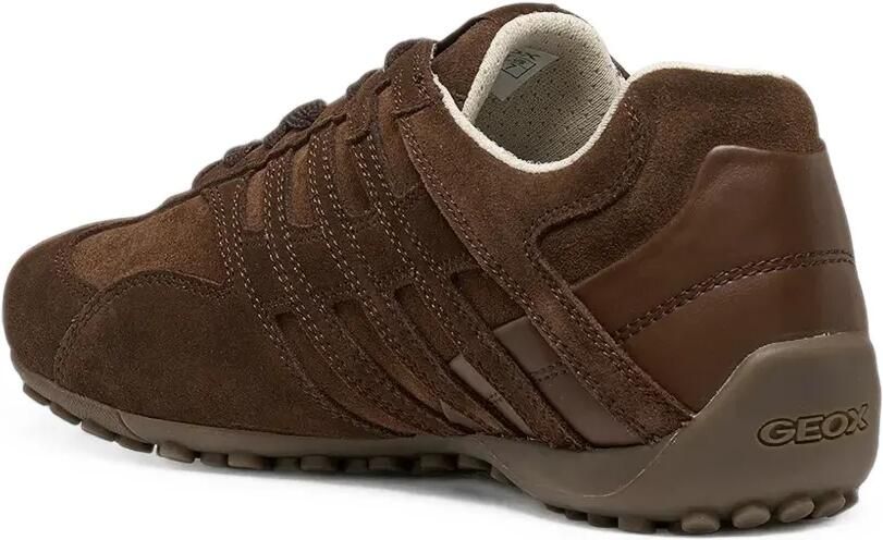 Geox Sneakers met suède vlakken Bruin - Foto 3