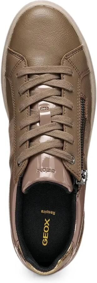 Geox Sneakers met vlakken en rits aan de zijkant Bruin - Foto 5