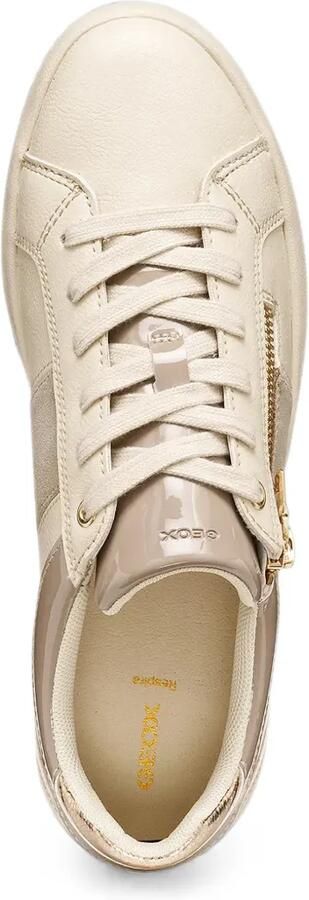 Geox Sneakers met vlakken en ritsdetail Beige - Foto 4