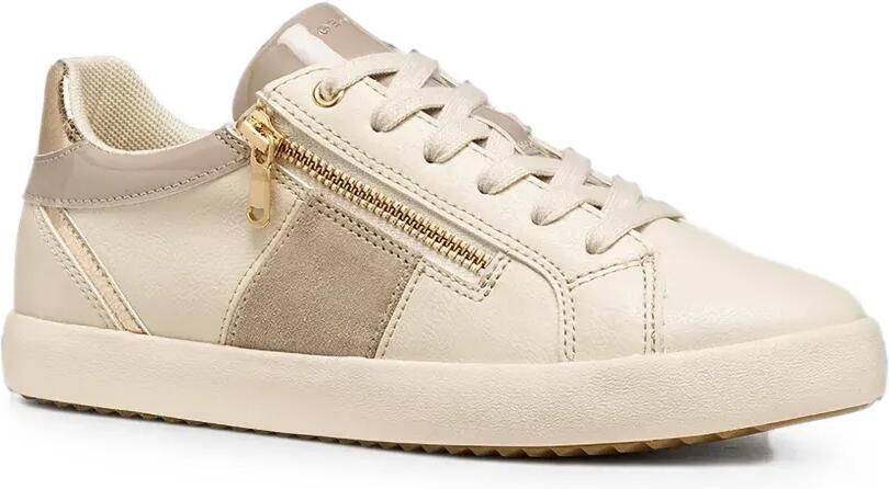 Geox Sneakers met vlakken en ritsdetail Beige - Foto 3