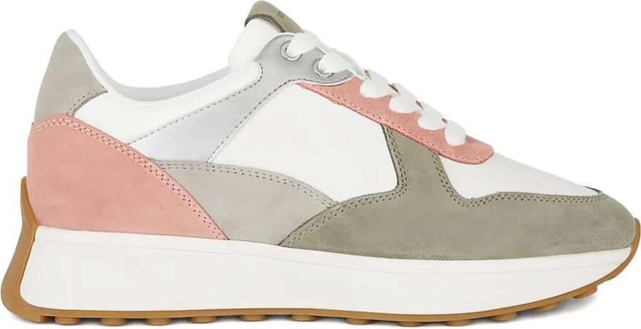 Geox Sneakers met vlakken Wit