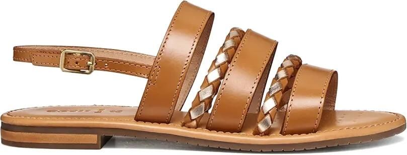 Geox Sozy S sandalen met meerdere bandjes Beige