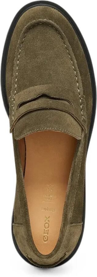 Geox Spherica Ec1 B suède loafers Groen - Foto 3