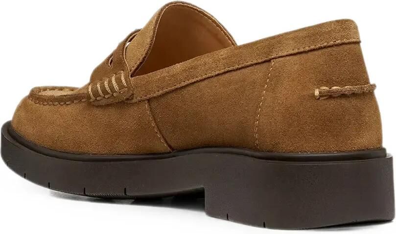 Geox Spherica Ec1 suède loafers Bruin - Foto 3