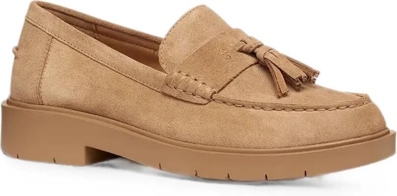 Geox Spherica EC1 suède loafers met kwastje Beige - Foto 4