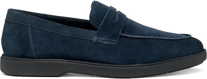 Geox Spherica Ec17 suède loafers Blauw