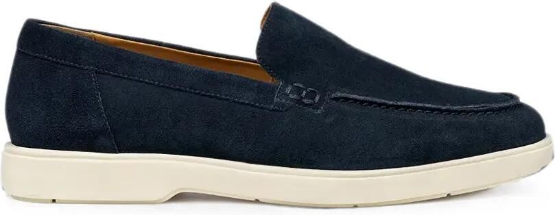 Geox Spherica EC17 suède loafers Blauw