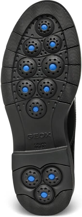 Geox Spherica lakleren derby veterschoenen Zwart - Foto 4