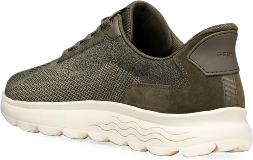 Geox Spherica mesh sneakers Groen - Foto 3