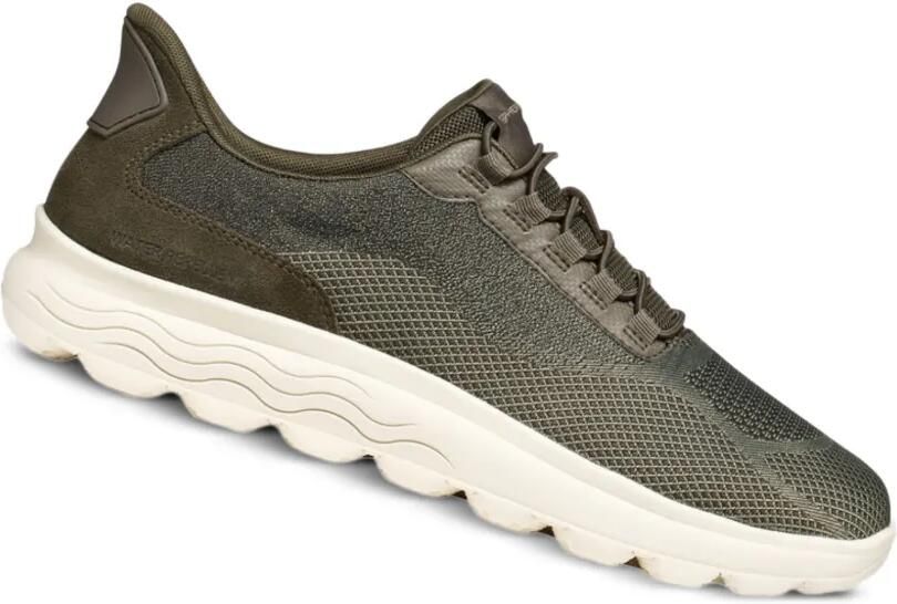 Geox Spherica mesh sneakers Groen - Foto 2