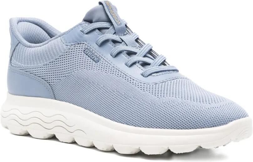 Geox Spherica Plus gebreide sneakers Blauw - Foto 3