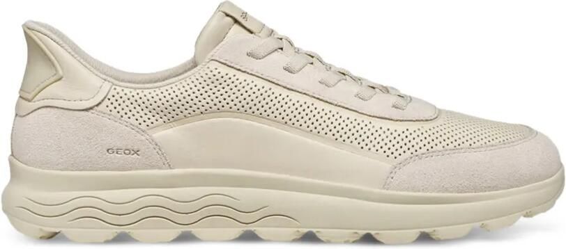 Geox Spherica Plus geperforeerde sneakers Beige - Foto 4