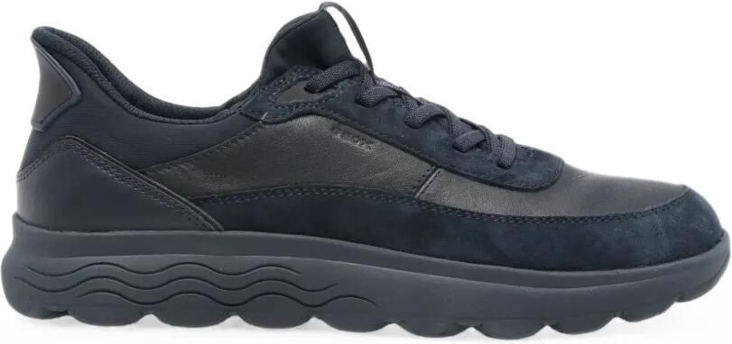 Geox Spherica Plus sneakers met vlakken Blauw