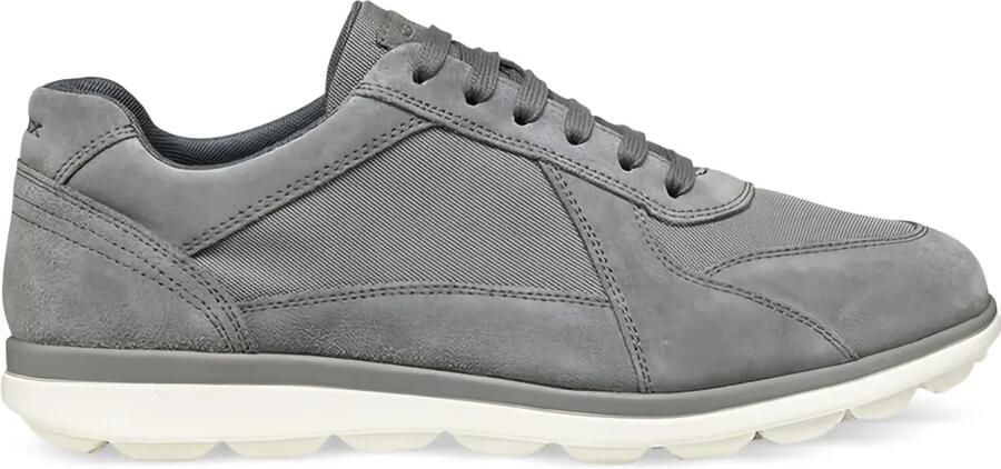 Geox Spherica sneakers met mesh vlak Grijs
