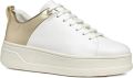 Geox Spherica sneakers met vlakken Wit - Wit