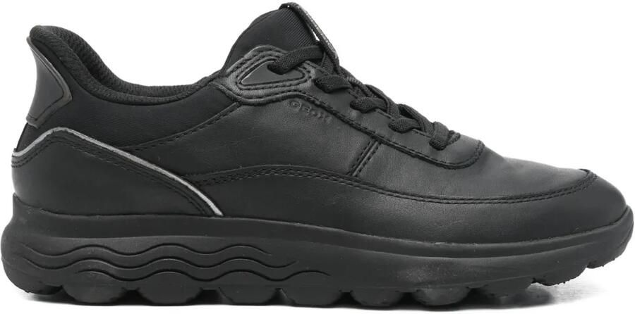 Geox Spherica Plus sneakers met vlakken Zwart