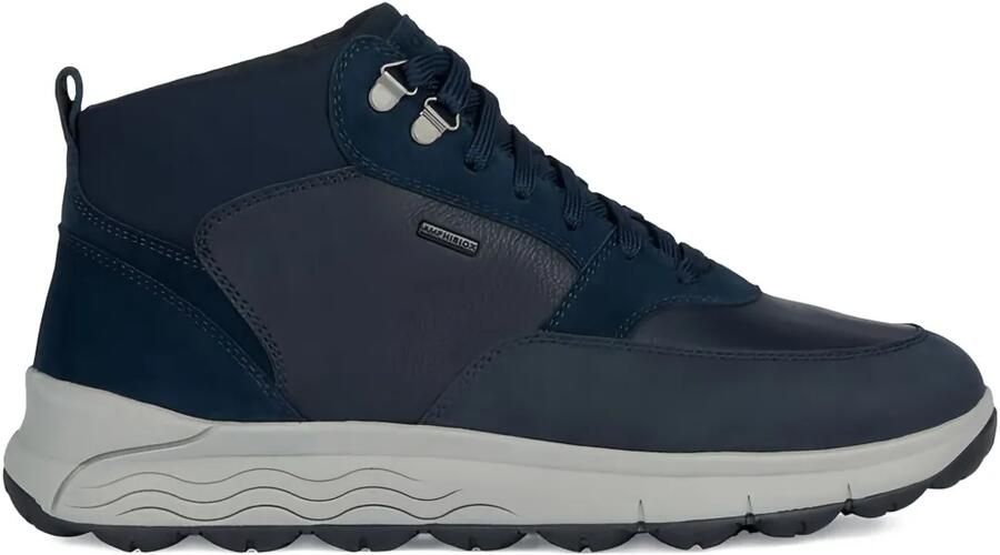 Geox Spherical wandellaarzen Blauw
