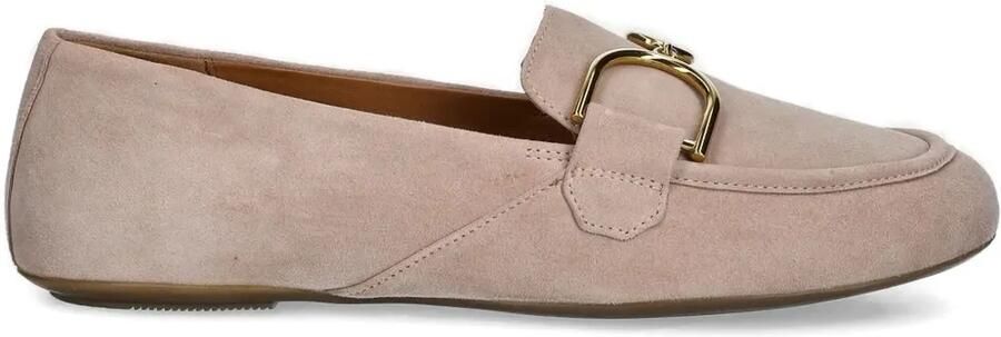 Geox Suède loafers Bruin