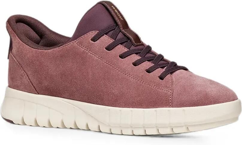 Geox Suède sneakers Roze - Foto 4