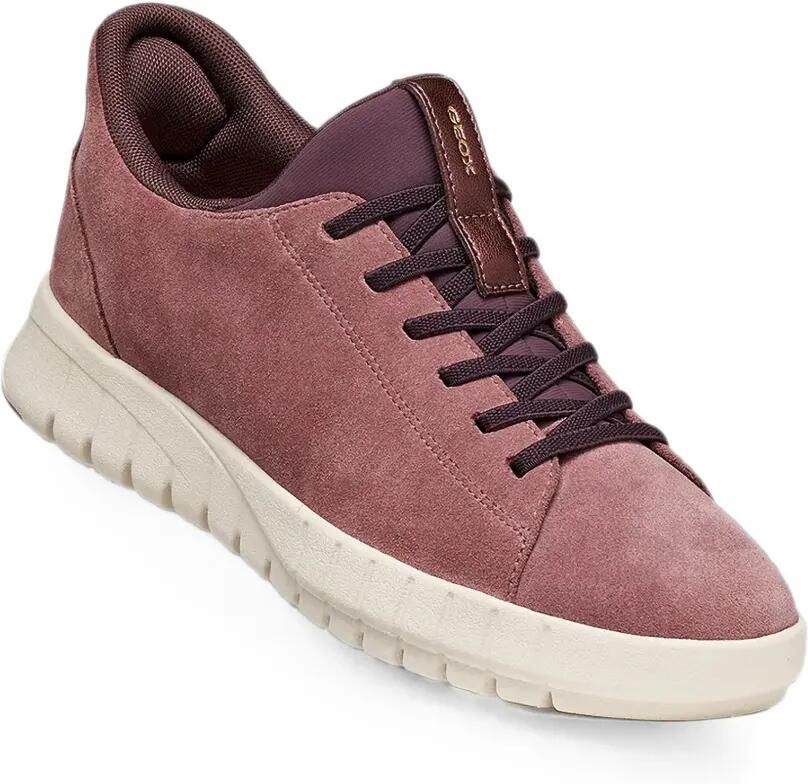 Geox Suède sneakers Roze - Foto 2
