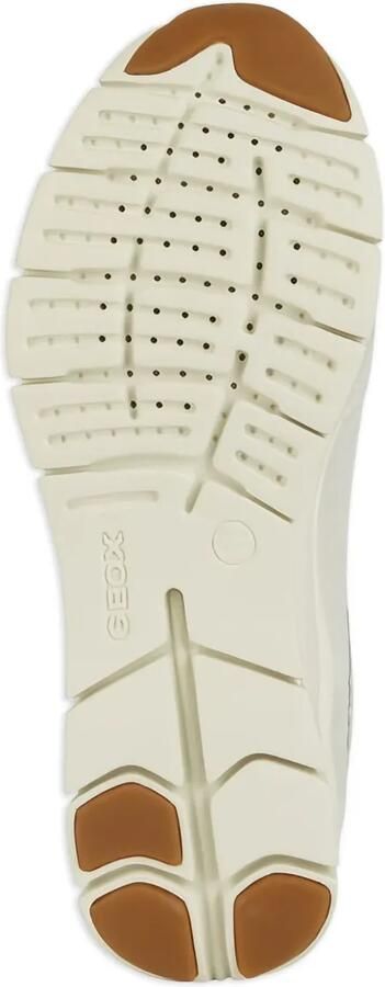 Geox Sukie suède sneakers met mesh vlak Beige - Foto 4