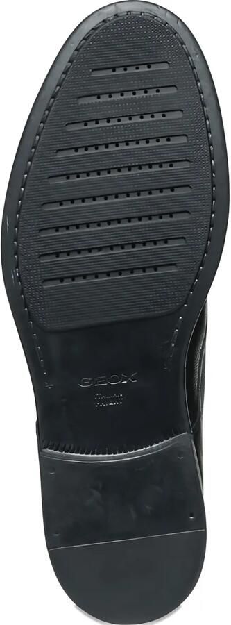 Geox Terence leren veterlaarzen Zwart - Foto 4
