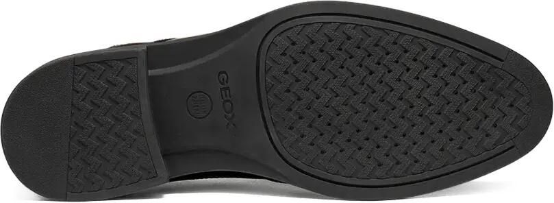 Geox Thorian derby veterschoenen met brogue-detail Zwart - Foto 5