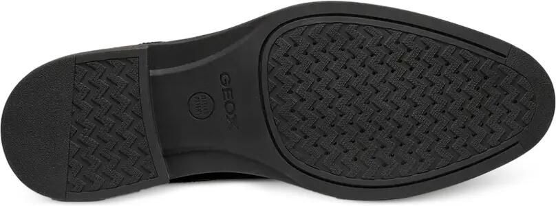 Geox Thorian leren derby veterschoenen Zwart - Foto 5