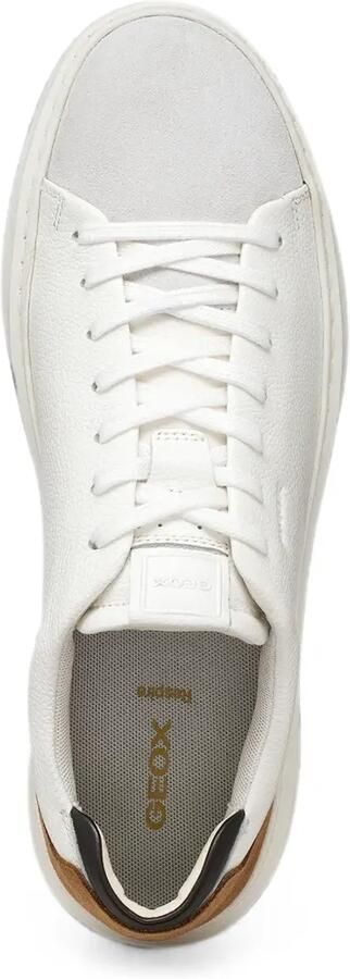 Geox U Deiven leren sneakers Wit - Foto 5