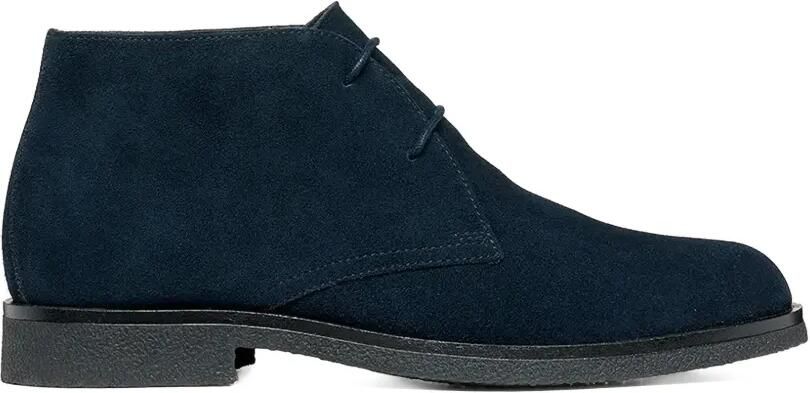 Geox U Saharo suède desert boots Blauw