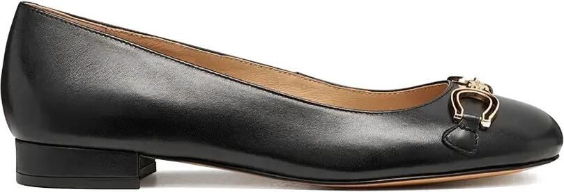 Geox Virnilisa B hardware ballerina's Zwart
