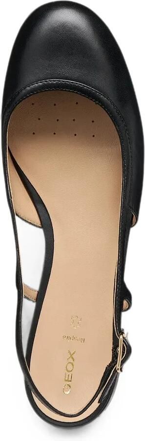 Geox Virnilisa B platte pumps met gespsluiting Zwart - Foto 5