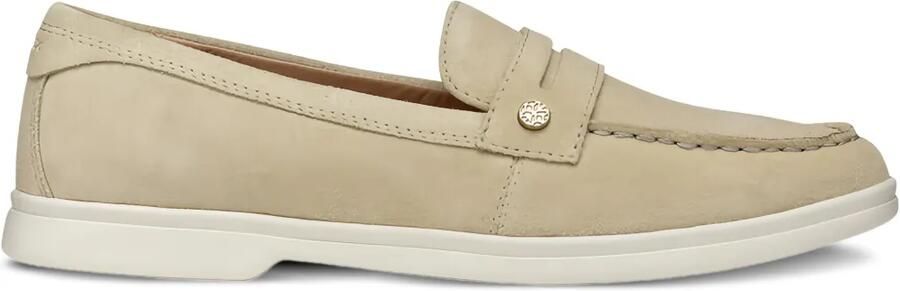 Geox Xan3 suède loafers Beige