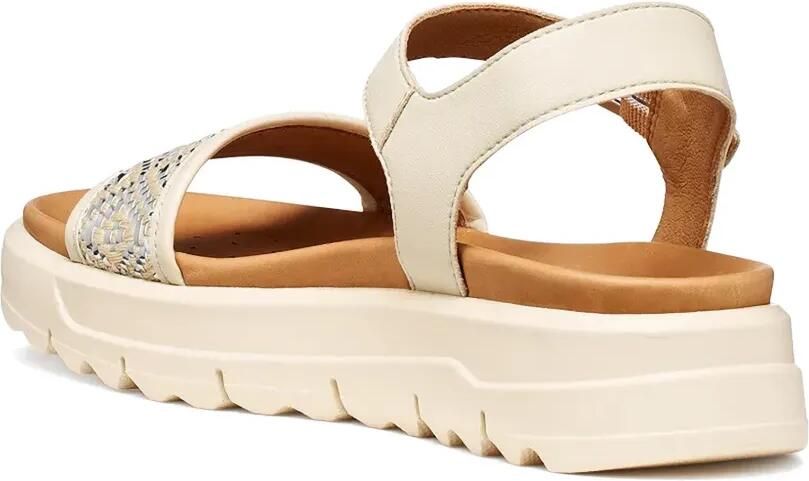 Geox Xand 2.1s sandalen met geometrisch patroon Wit - Foto 2