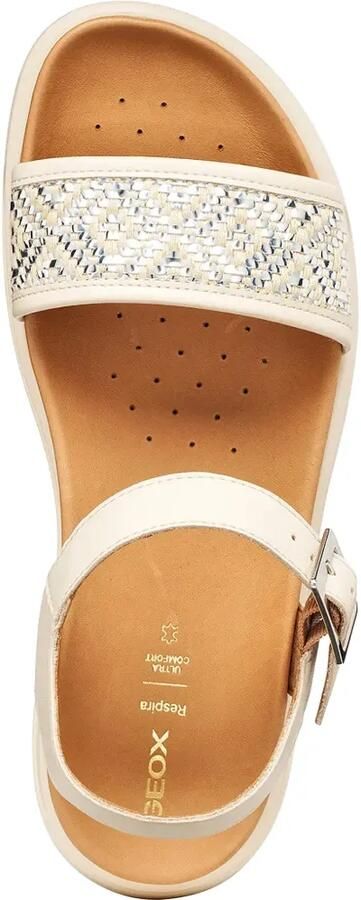 Geox Xand 2.1s sandalen met geometrisch patroon Wit - Foto 5