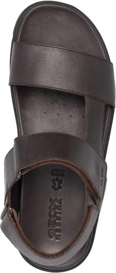 Geox Xand 2S leren sandalen Bruin - Foto 3