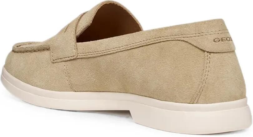 Geox Xand 3 penny loafers met amandelvormige neus Beige - Foto 2