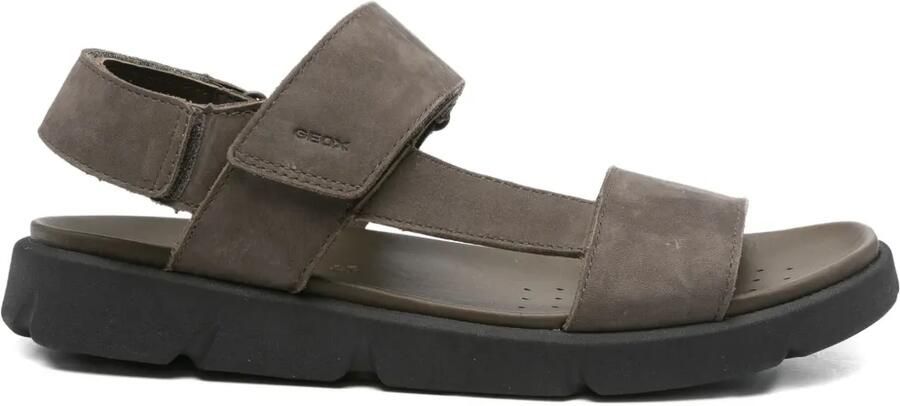 Geox Xand sandalen met dubbele bandjes Groen