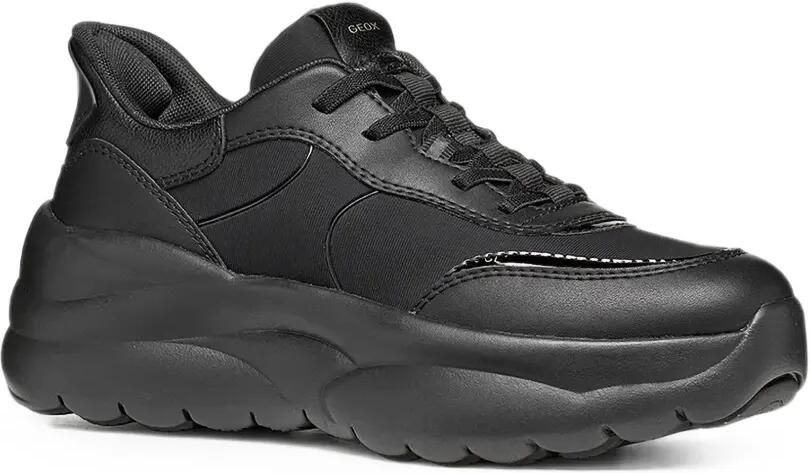 Geox Xtors Plus sneakers met chunky zool en vlakken Zwart - Foto 4