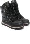 Geox Kids Leren veterlaarzen Zwart - Thumbnail 1