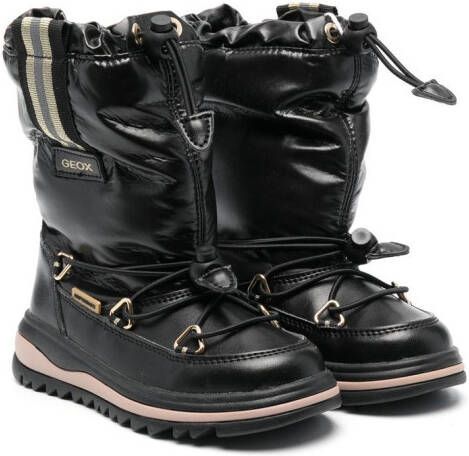 Geox Kids Adelaide Ab laarzen Zwart
