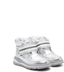 Geox Kids Adelhide AB laarzen met klittenband Zilver