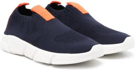 Geox Kids Aril slip-on sneakers Blauw