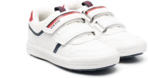 Geox Kids Arzach sneakers met klittenband Wit